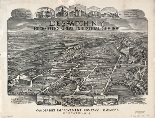 1890 map despatch - 18", x