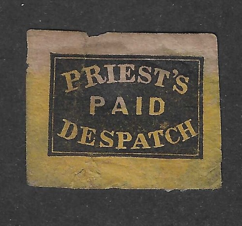 Priests paid despatch 1851 - paid, despatch,1851