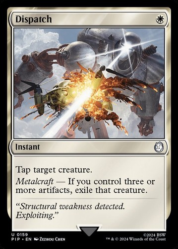 Dispatch 159 fallout - 159, mtg